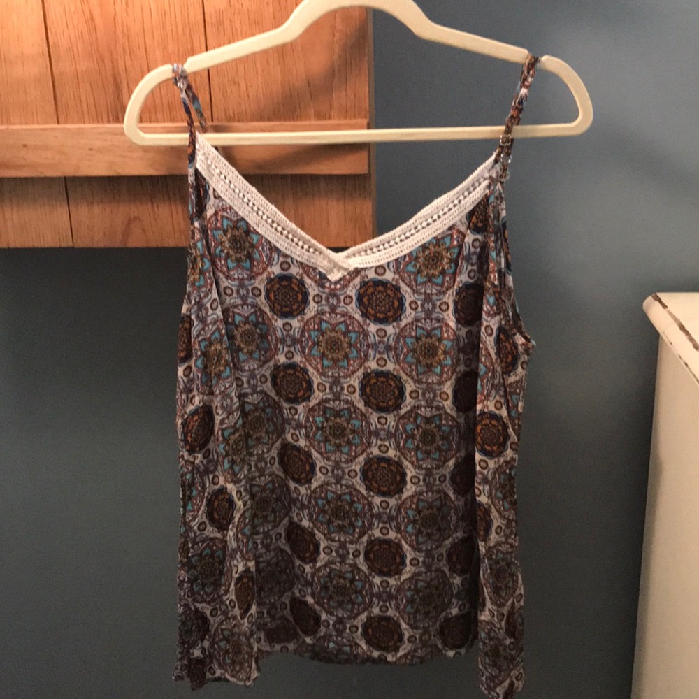 Patterned Tank Top